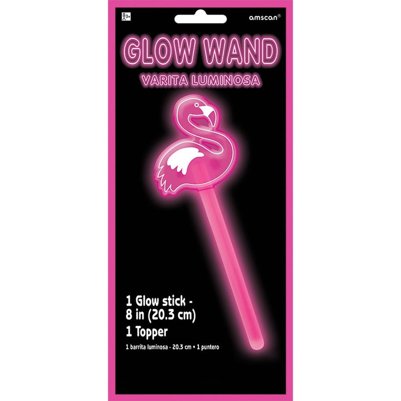 Pink Flamingo Wand Glowstick