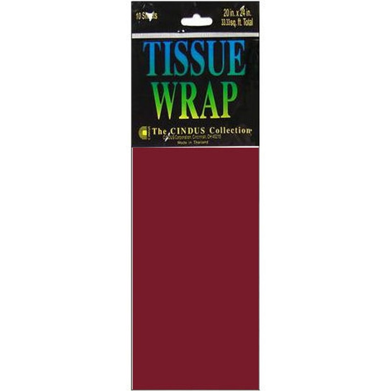 Tissue Wrap-Dark Red 20"x 24