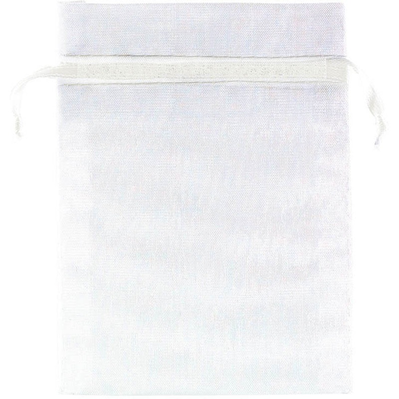 White Organza Bags