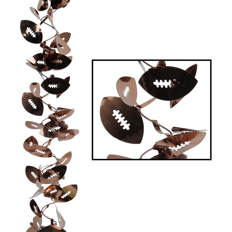 Gleam 'N Flex Football Garland