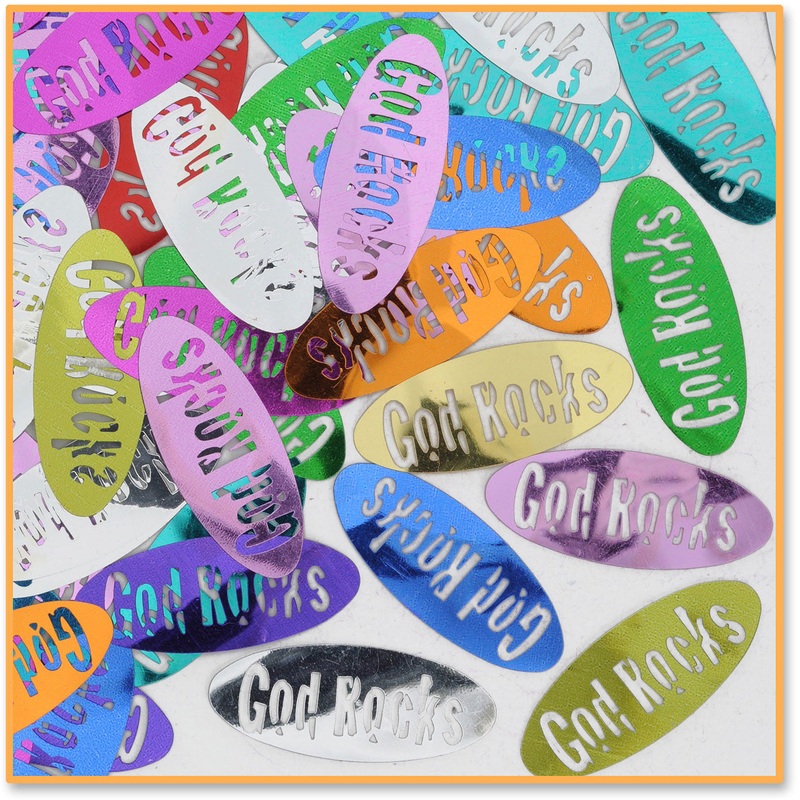 God Rocks Confetti