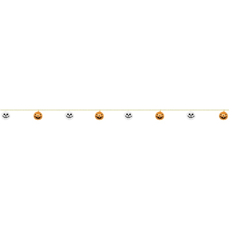 Halloween Pristmatic Ornament Garland