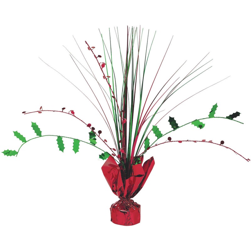 Holly Centerpiece Spray