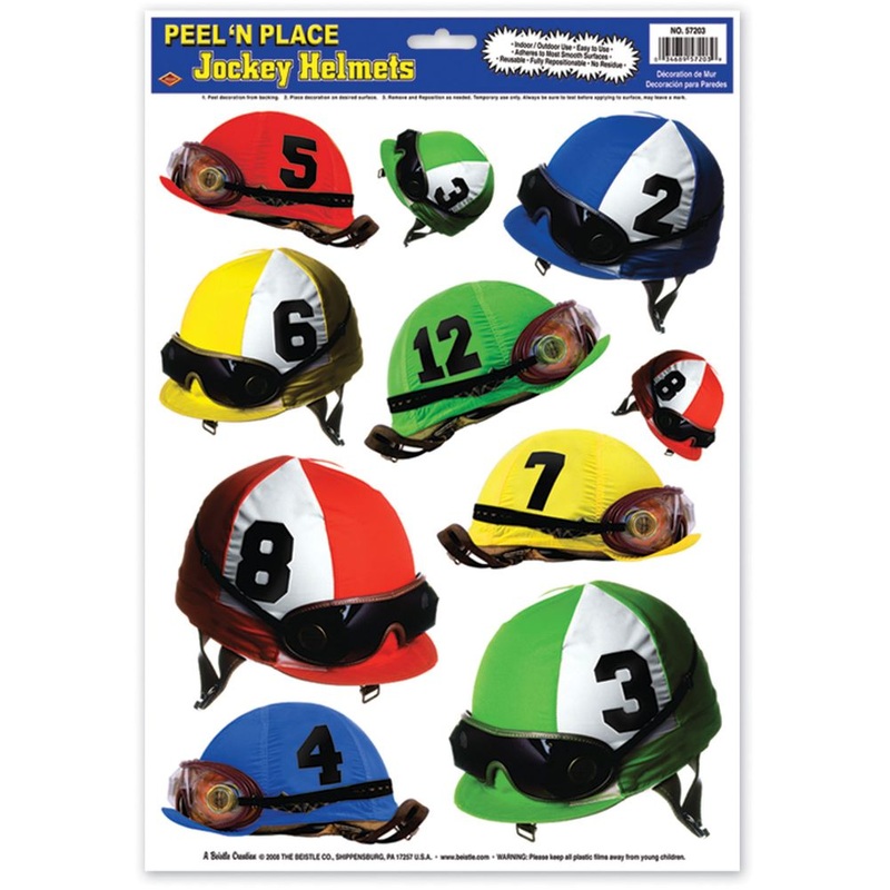 Jockey Helmet Peel 'N Place