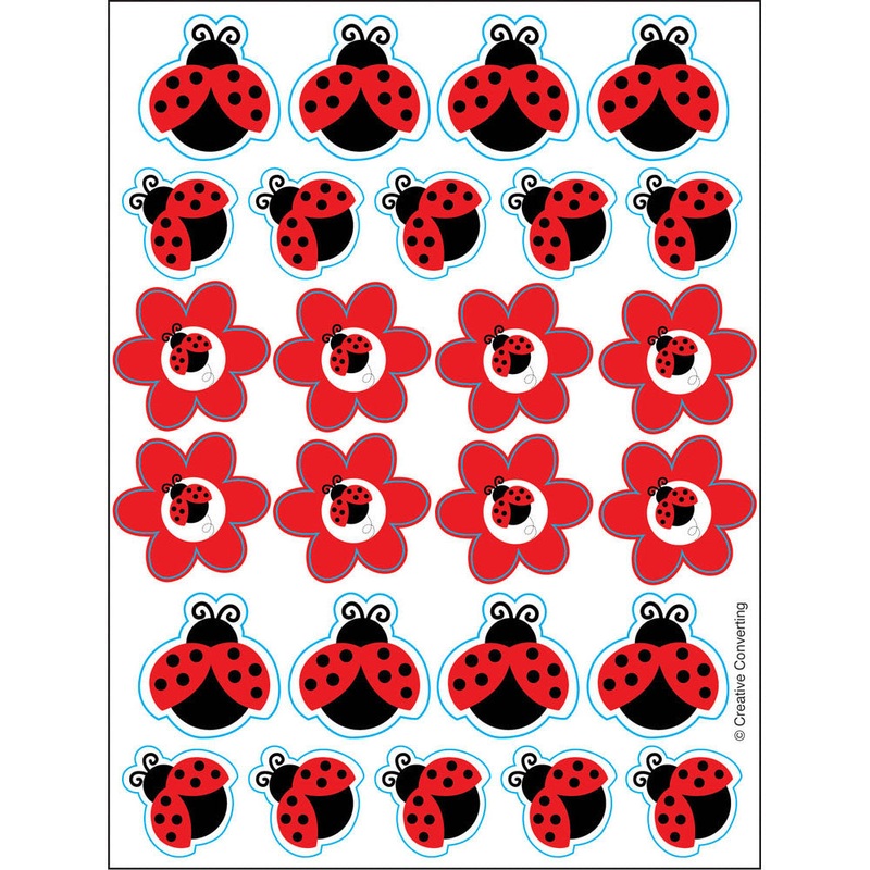 Ladybug Fancy Stickers