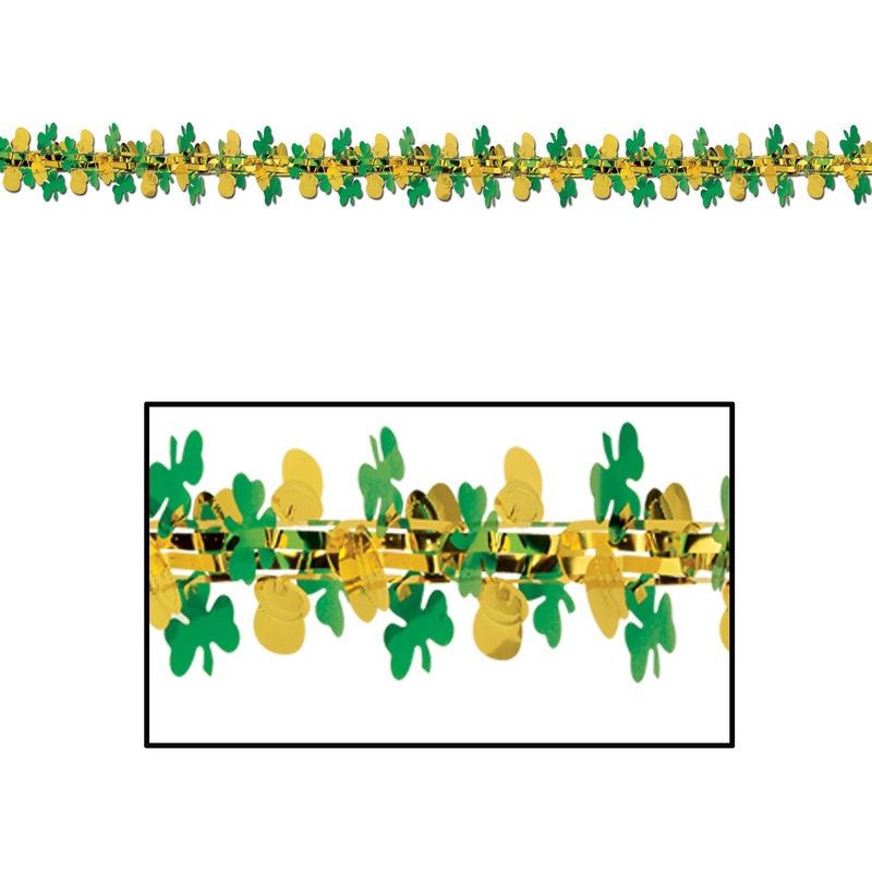 Pot-O-Gold & Shamrock Garland/Column