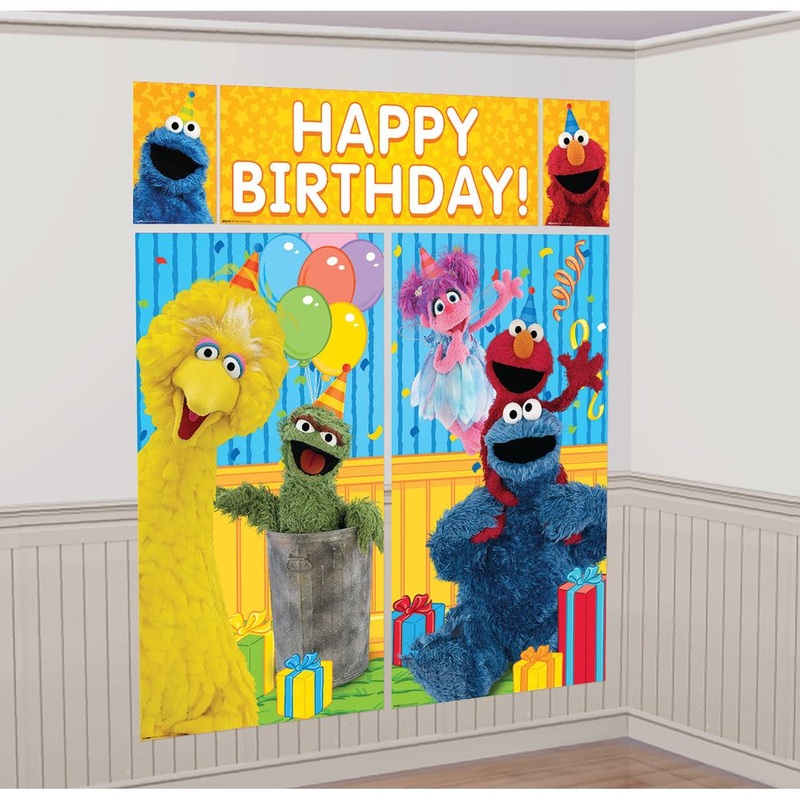 Sesame Street Scene Setters (5 ct)