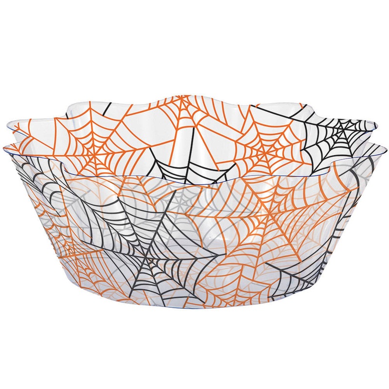 Spiderwebs Fluted Bowl