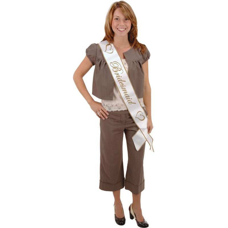 Bridesmaid Satin Sash