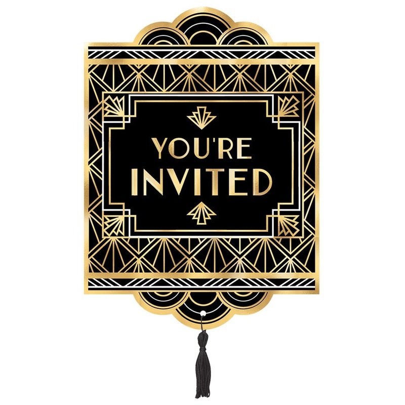Glitz & Glam Jumbo Deluxe Invites