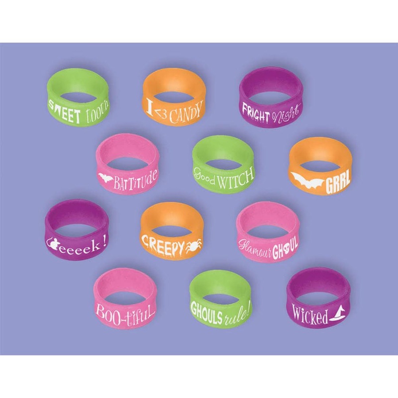 Halloween Attitude Rings