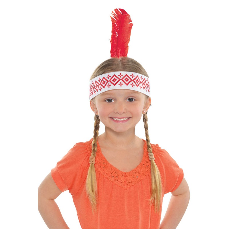 Headband With Feather