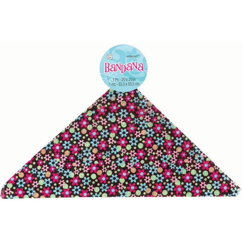 Hippie Chick Birthday Child Bandana