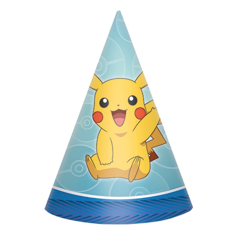 Pokemon Core Party Hats (8 ct)