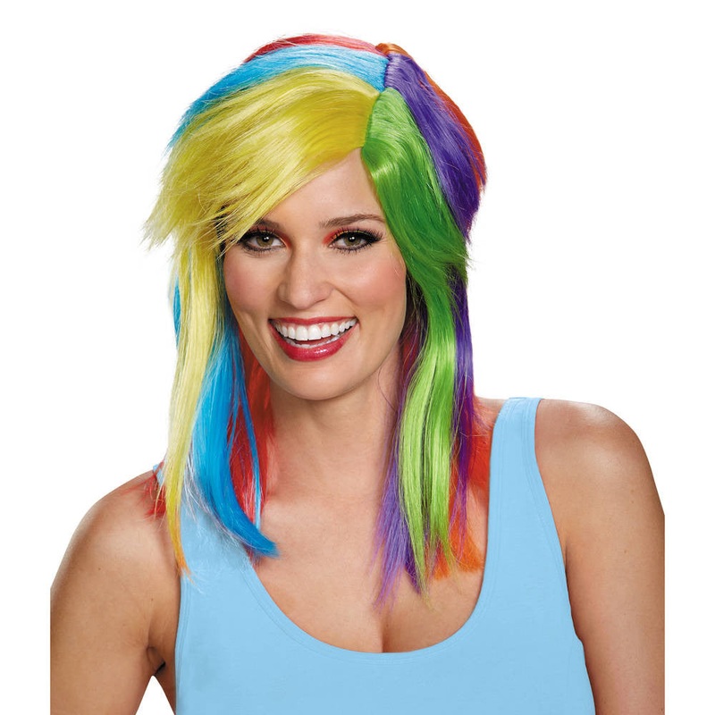 Rainbow Dash Adult Wig