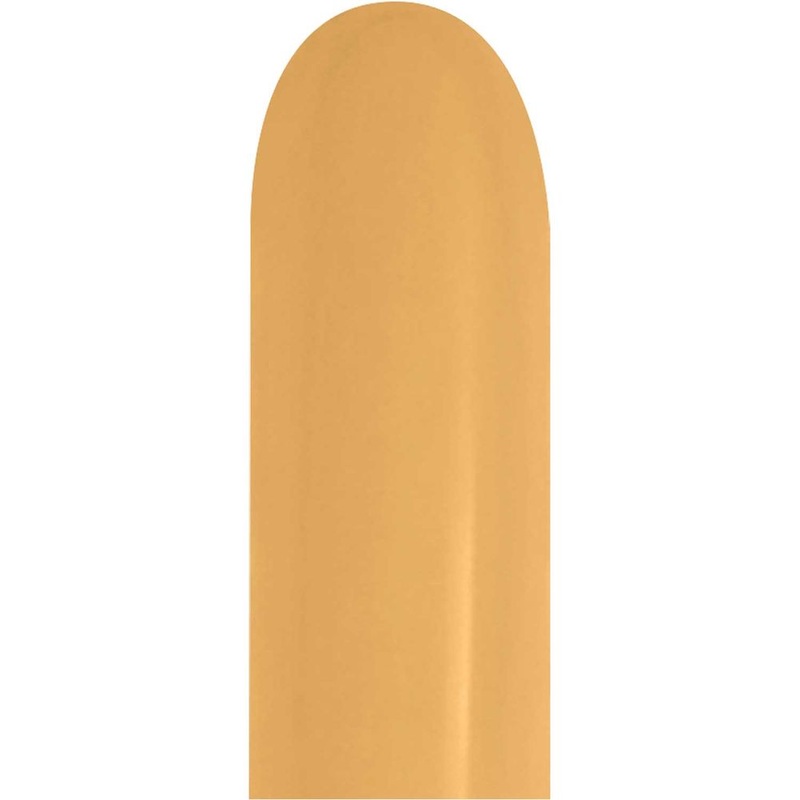 Sempertex 160 Deluxe Toffee Latex Balloons (100ct)