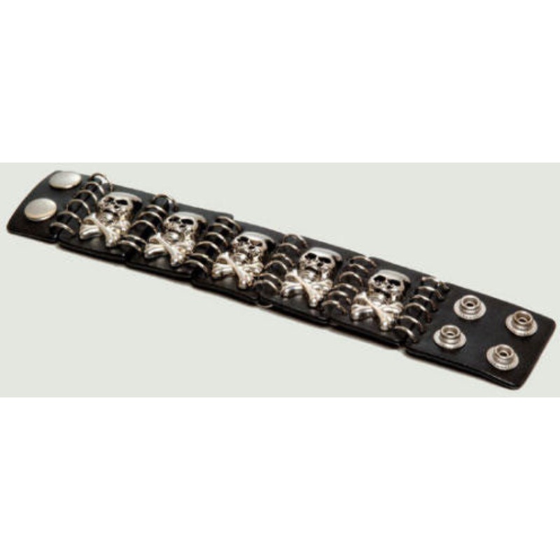 Skull and Bones Bracelet Band (1 ct)
