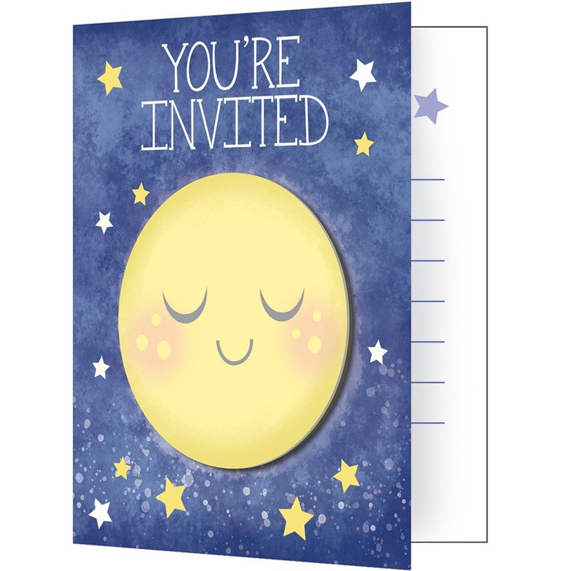 To the Moon and Back Invitations (8 ct)