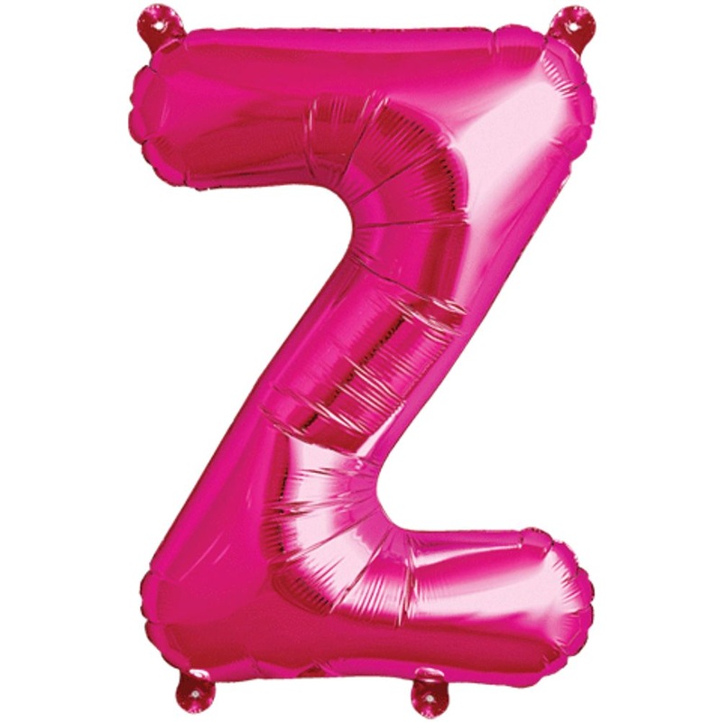 16" LETTER Z MAGENTA