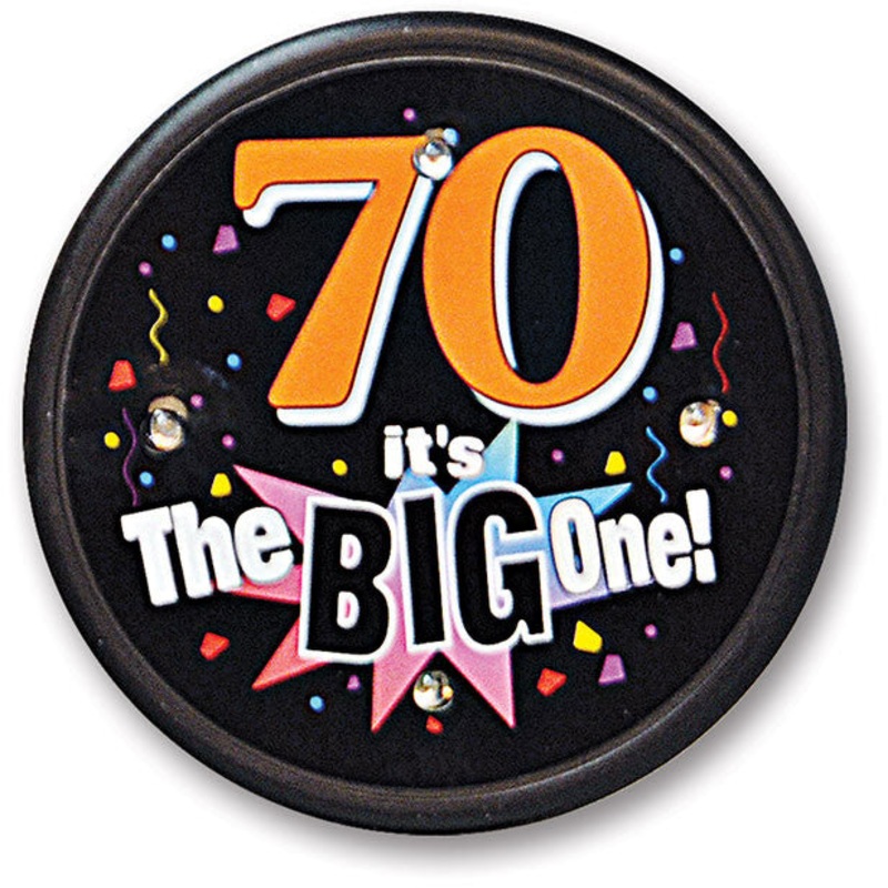 70 It's The Big One Flashing Button