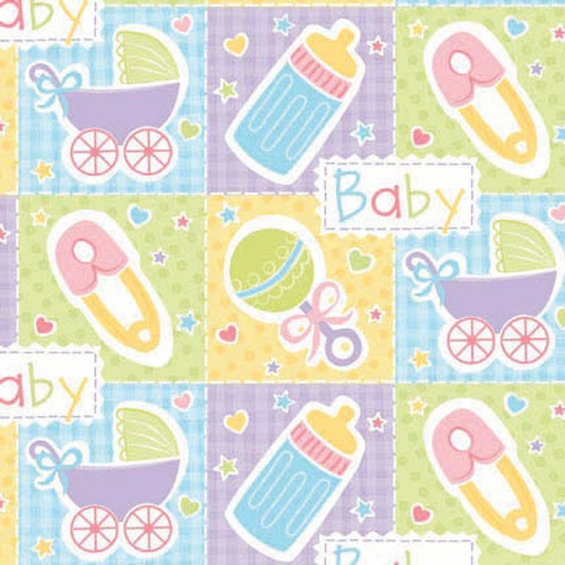Baby Nursery Gift Wrap Roll