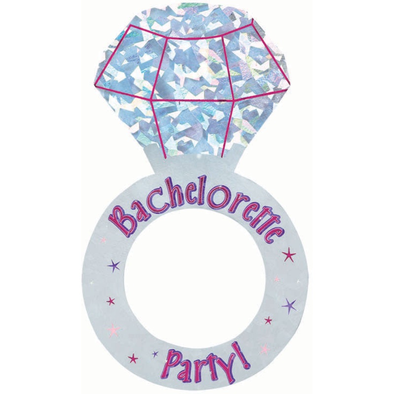 Bachelorette Party Bride 2 Bling Invitations