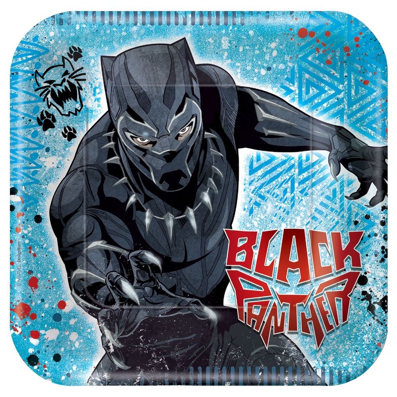Black Panther Dinner Plates (8ct)