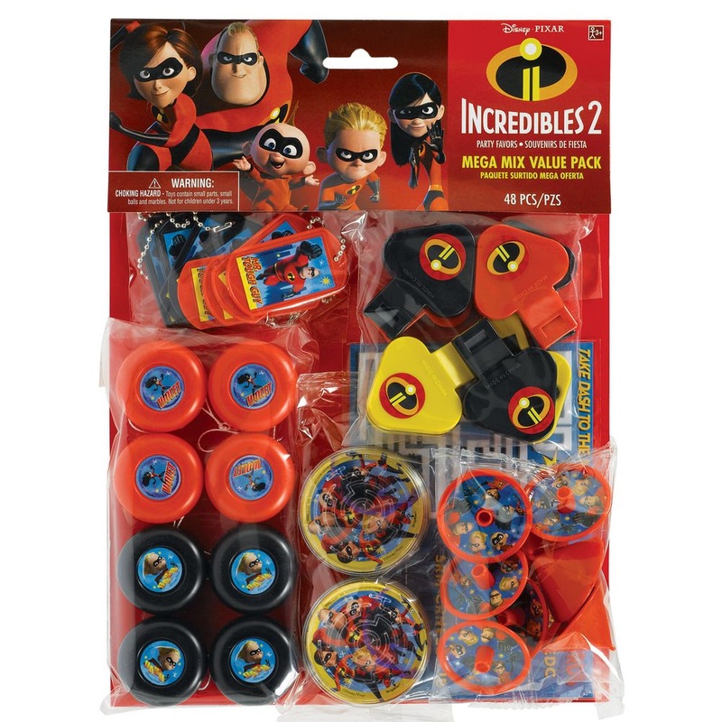 Incredibles 2 Favor Pack (48ct)