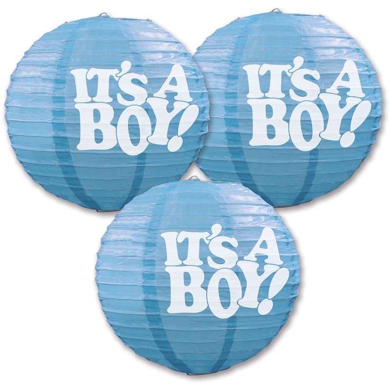 It's A Boy! Paper Lanterns