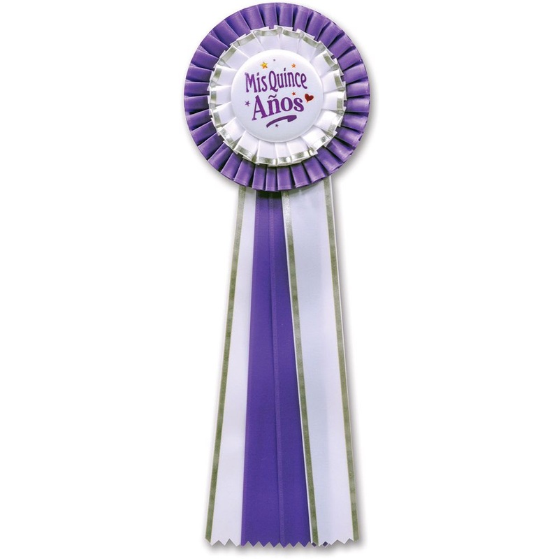 Mis Quince Anos Deluxe Rosette