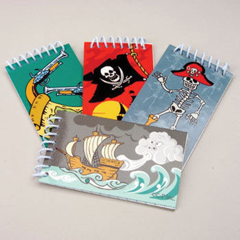 Pirate Notebooks (12 ct)