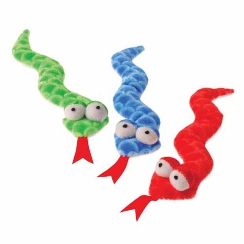 Plush Slithering Scaly Snakes