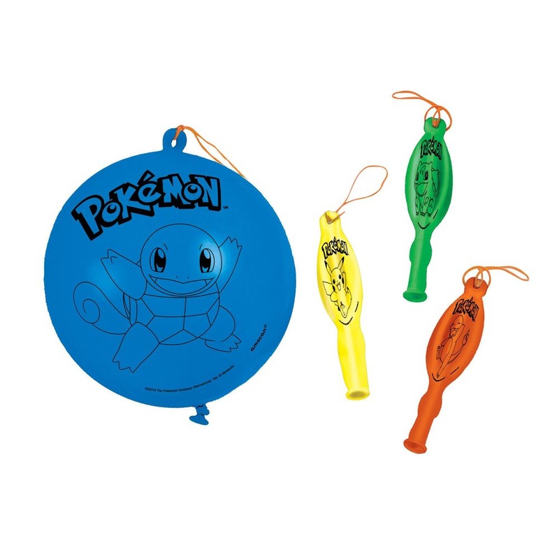 Pokemon Punch Latex Balloons (4ct)