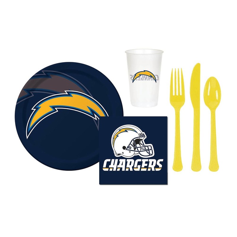 San Diego Chargers Tailgating Kit for 8 Fans