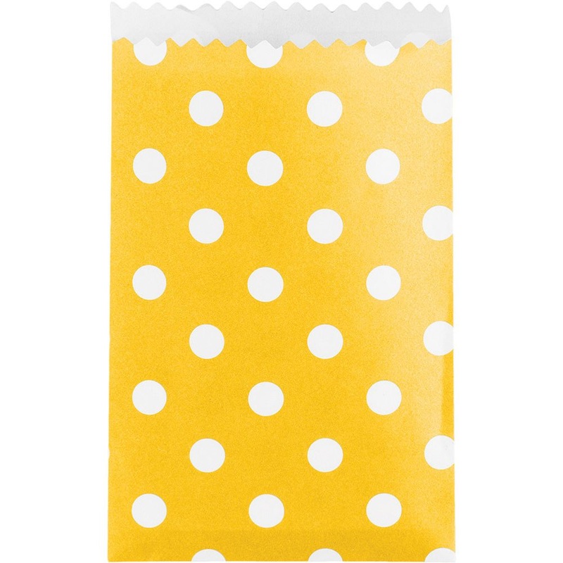 School Bus Yellow Small Treat Bags (20ct)