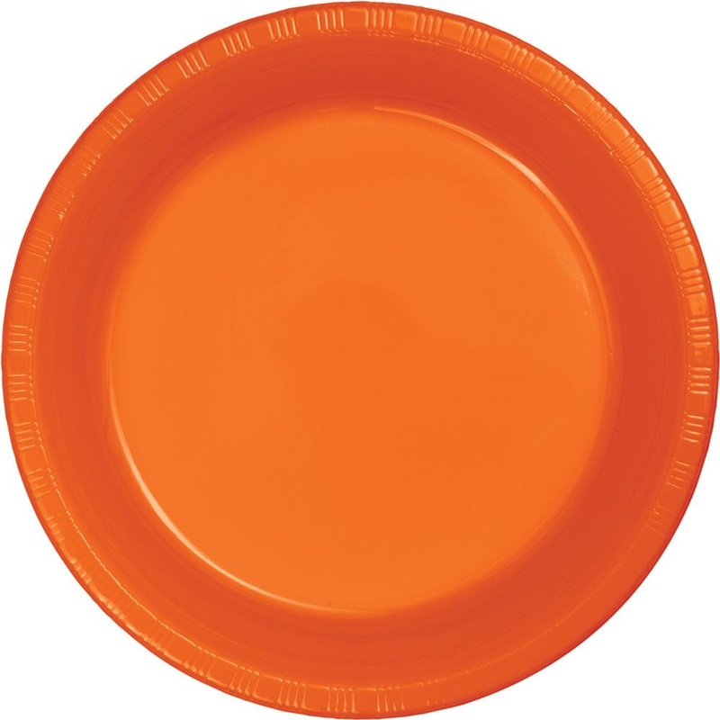 Sunkissed Orange Dessert Plates (20ct)