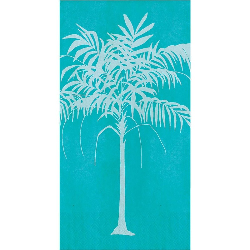 Tropical Palm Guest Towel Napkins (16 ct)