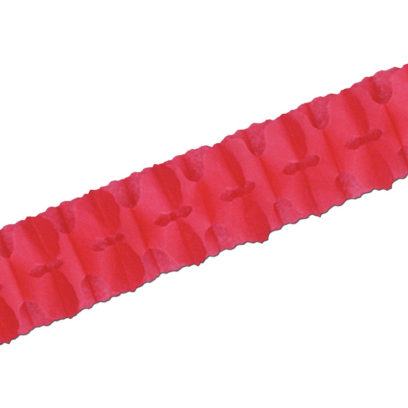 12' Red Leaf Garland