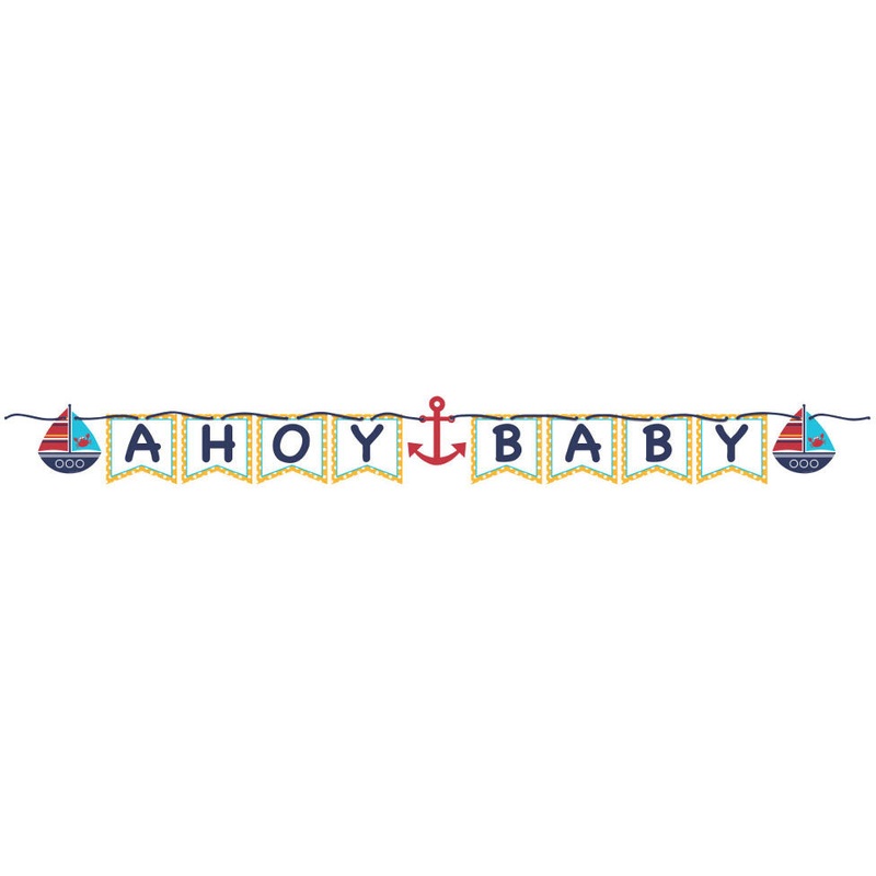 Ahoy Matey! Letter Banner