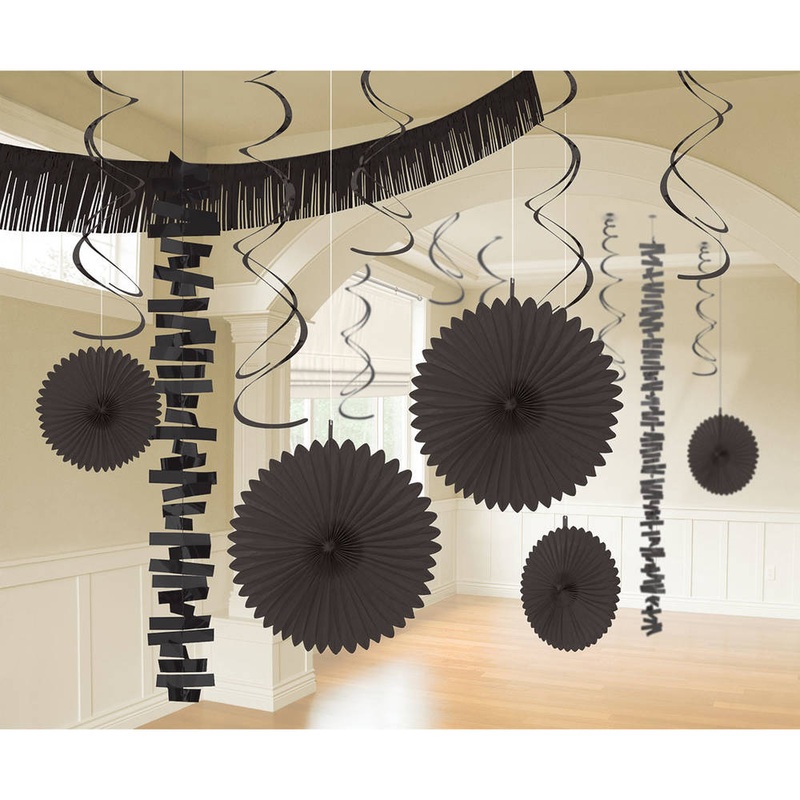 Black Room Decorating Kit
