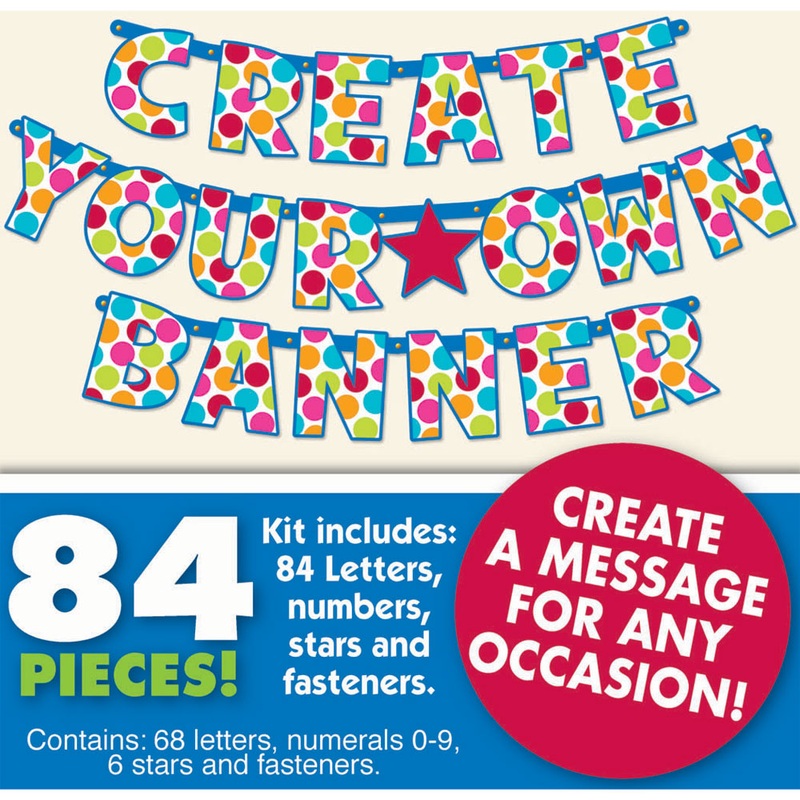 Cabana Dot Create Your Own Banner Kit