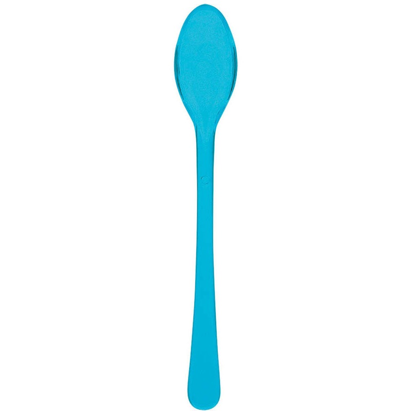 Caribbean Blue Mini Spoons (40ct)