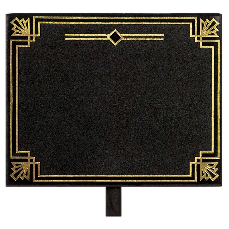 Glitz & Glam Label Clip Signs (8 ct)
