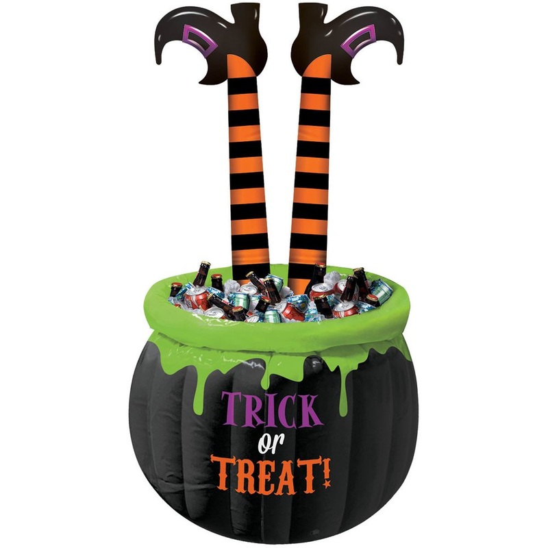 Halloween Witch Legs Inflatable Cooler