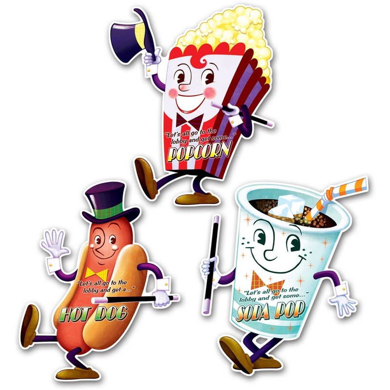 Movie Night Cutouts