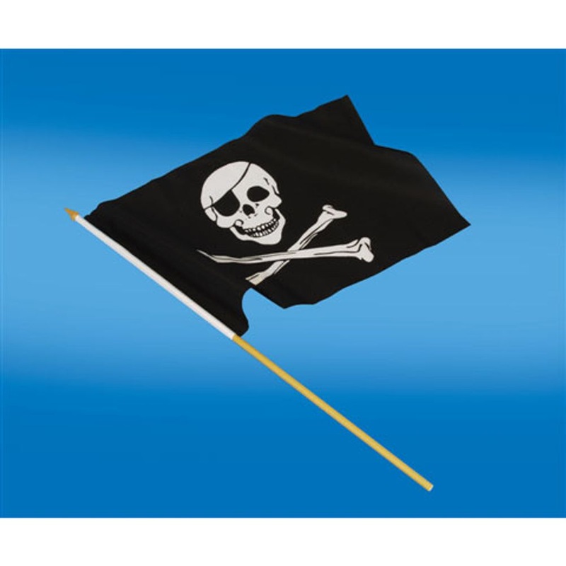 Pirate Flag 12" X 18"