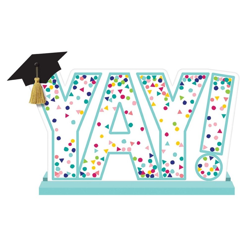 Yay Grad 2019 Standing Sign