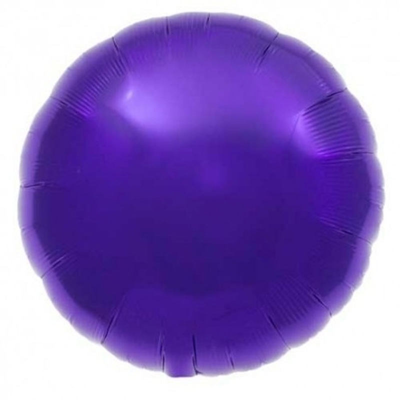 18" Purple Round