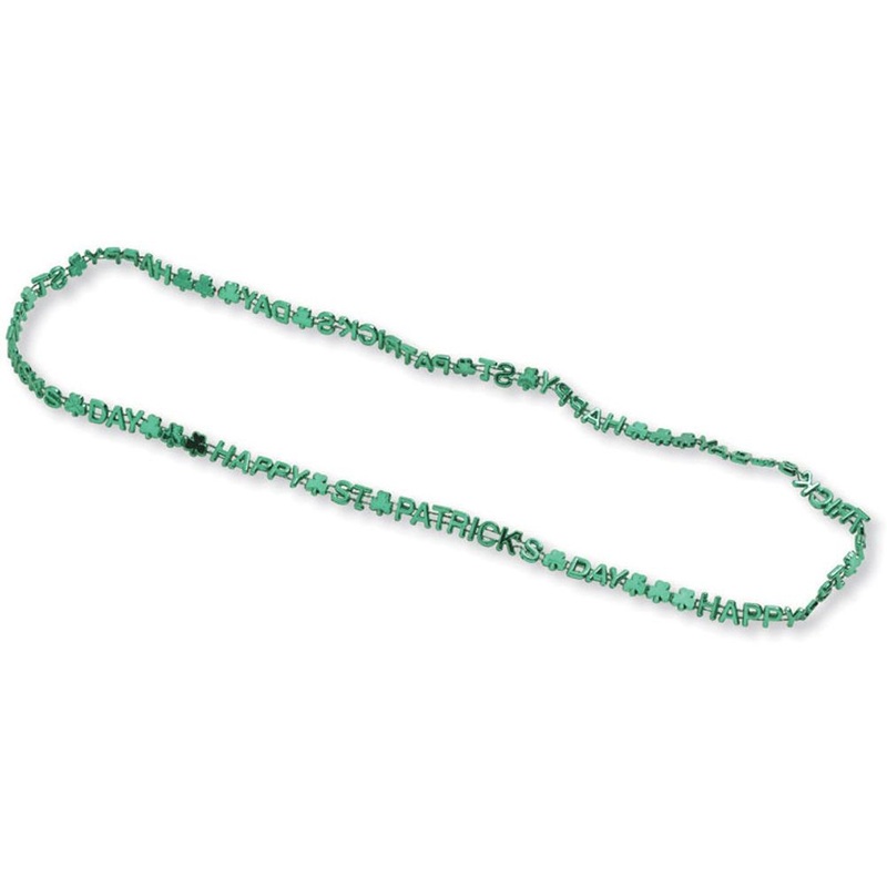 33" Shamrock Letter Neckace (1ct)