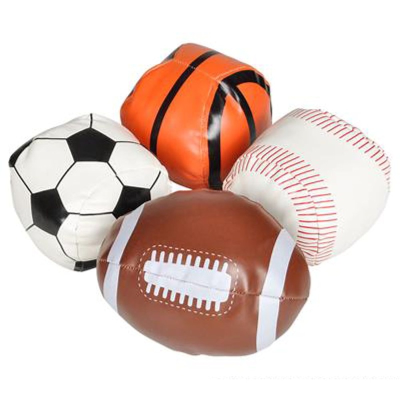 4" Soft Sports Balls (12 ct)
